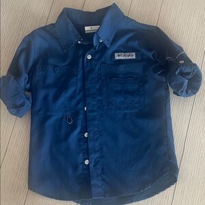 Columbia Kids' Navy Button-Down Shirt